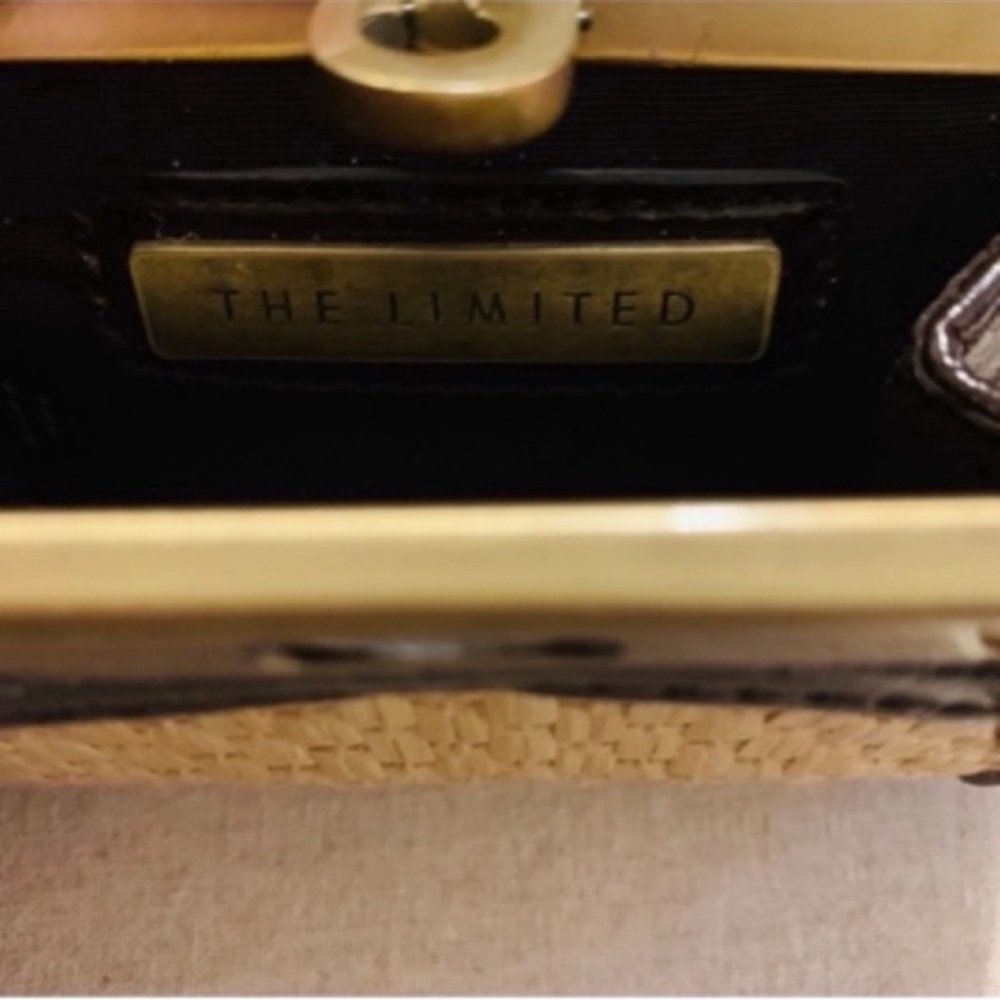 The Limited | Coin Pouch | Leather & Straw - Picture 10 of 12